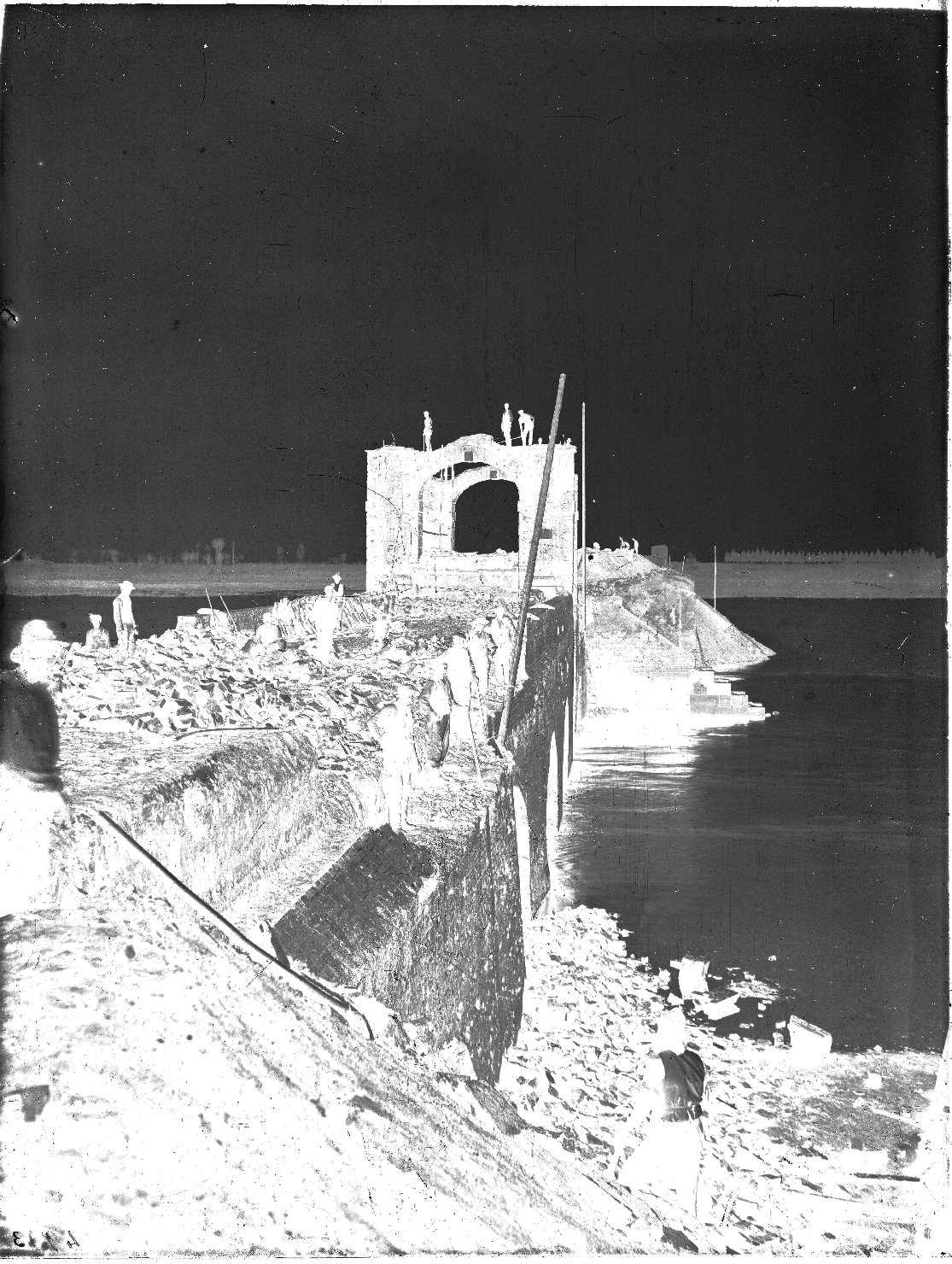 Corsi d'acqua - Fiumi - Ponti - Idraulica (negativo) di anonimo (XX)