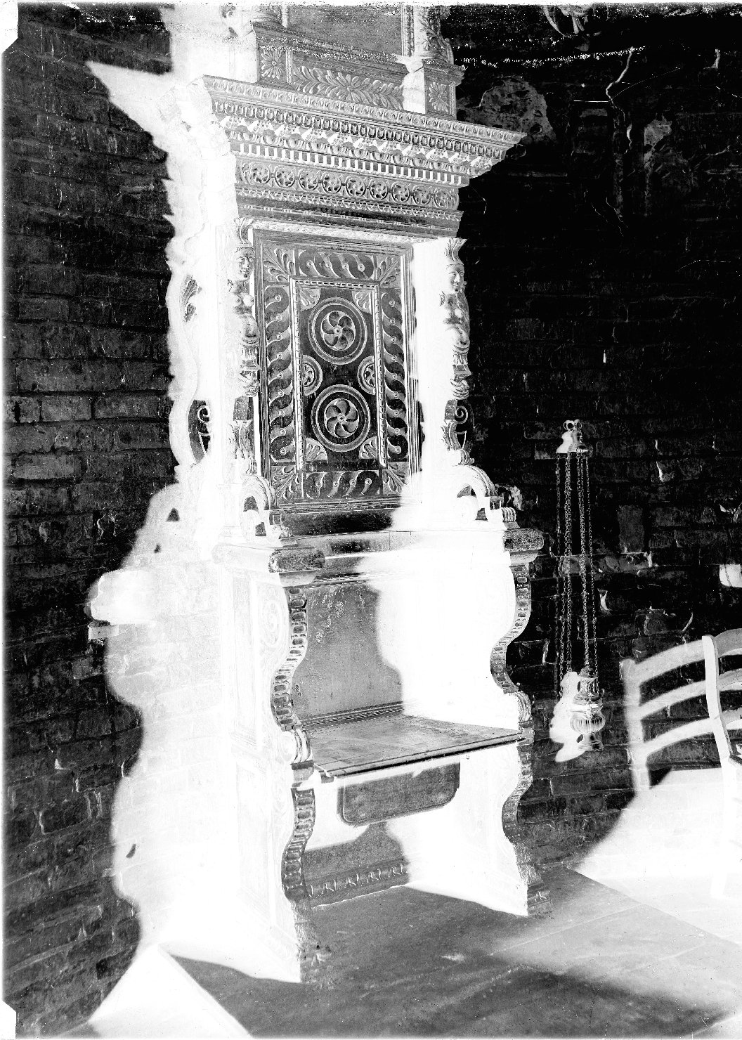 Arti applicate - Arredi sacri - Mobili - Cattedre (negativo) di anonimo (XX)