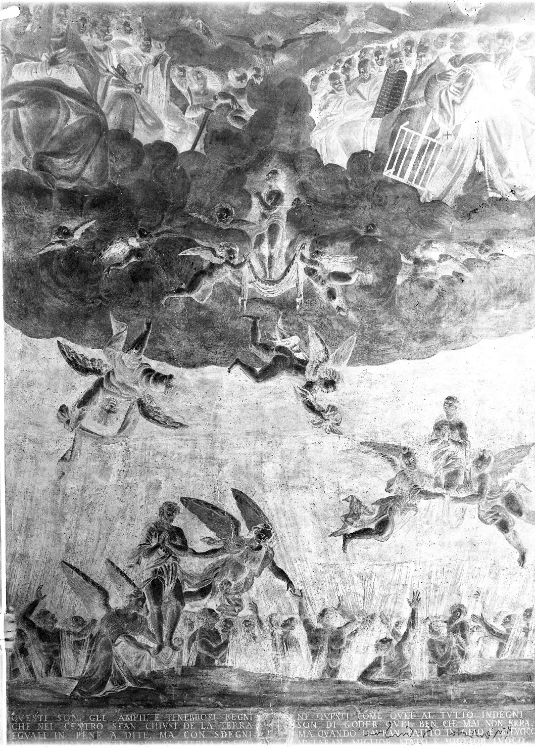 Architettura - Decorazioni - Pittura - Affreschi (negativo) di anonimo (XX)