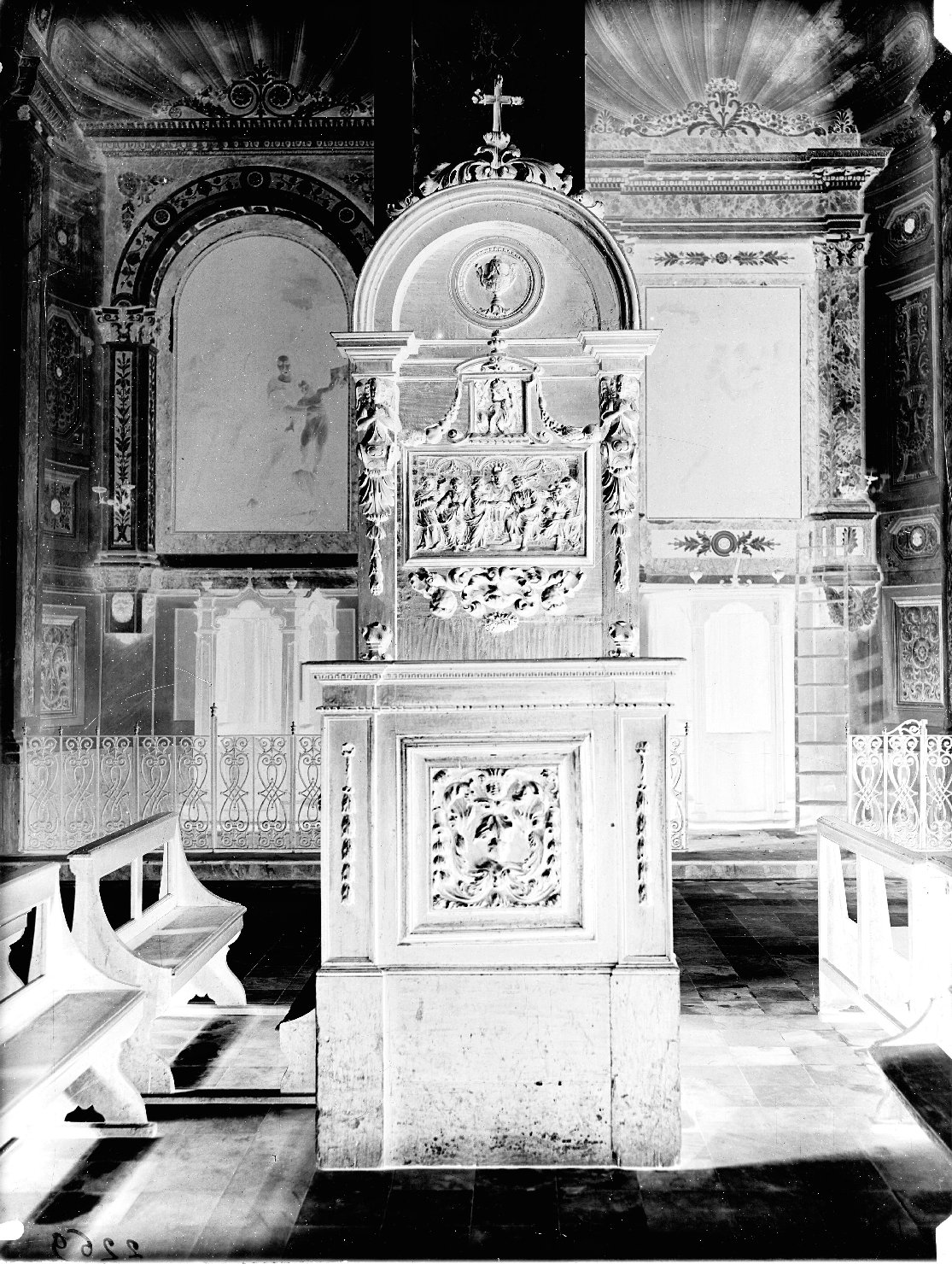 Scultura lignea - Intaglio (negativo) di anonimo (secondo quarto XX)