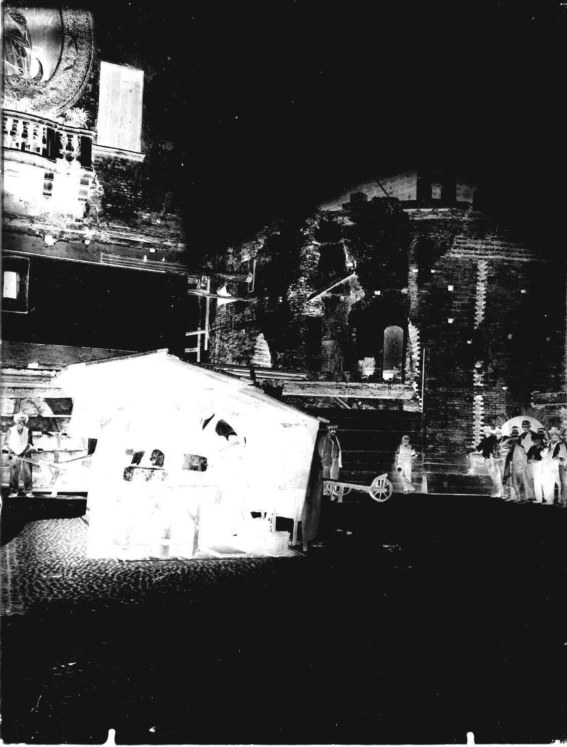 Architetture - Mantova - Chiese - Demolizioni (negativo) di Anonimo (XX)