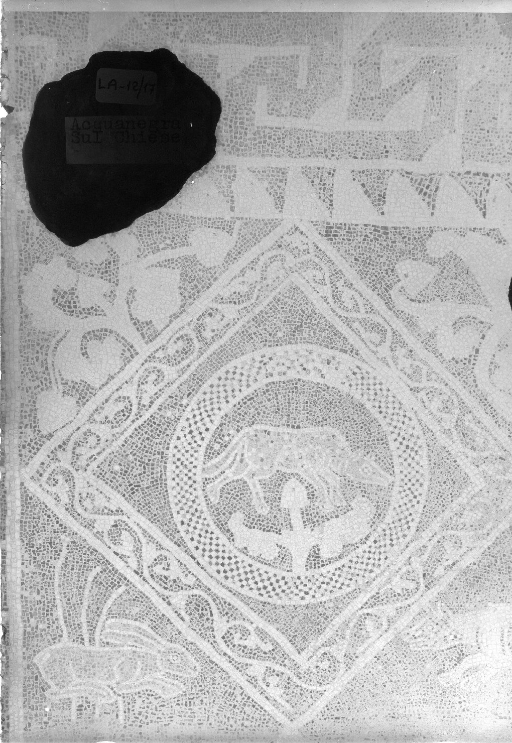 Decorazione musiva - Mosaici (negativo) di Anonimo (XX)