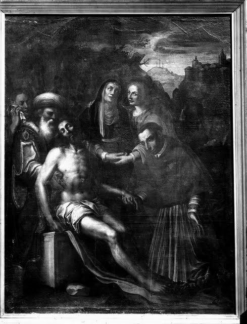 Cristo deposto dalla croce - Dipinti (negativo) di Anonimo - ambito lombardo (XX)