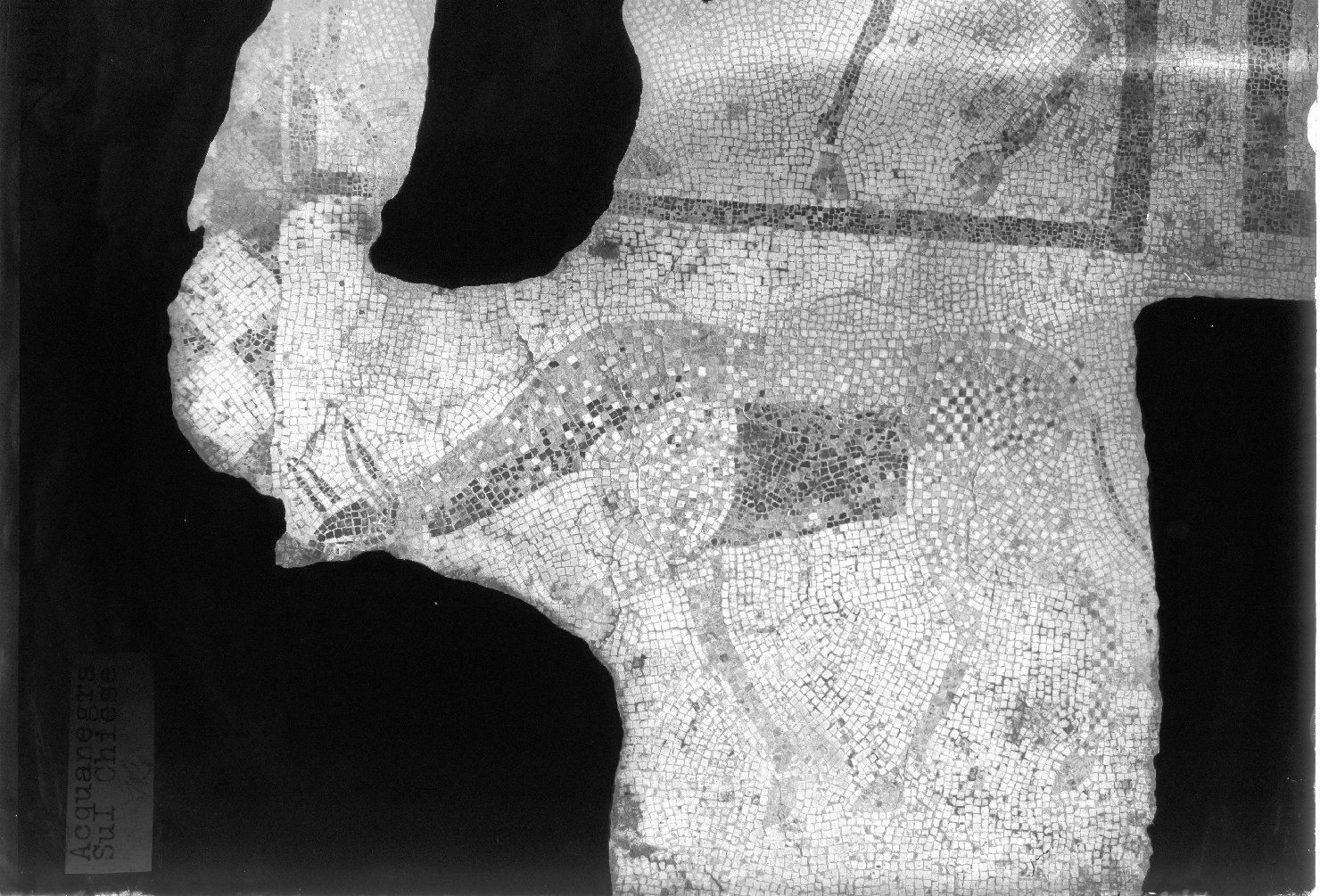 Decorazione musiva - Mosaici (negativo) di Anonimo (XX)