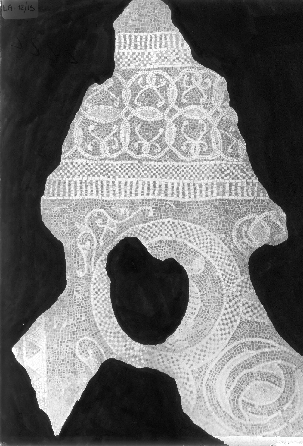 Decorazione musiva - Mosaici (negativo) di Anonimo (XX)