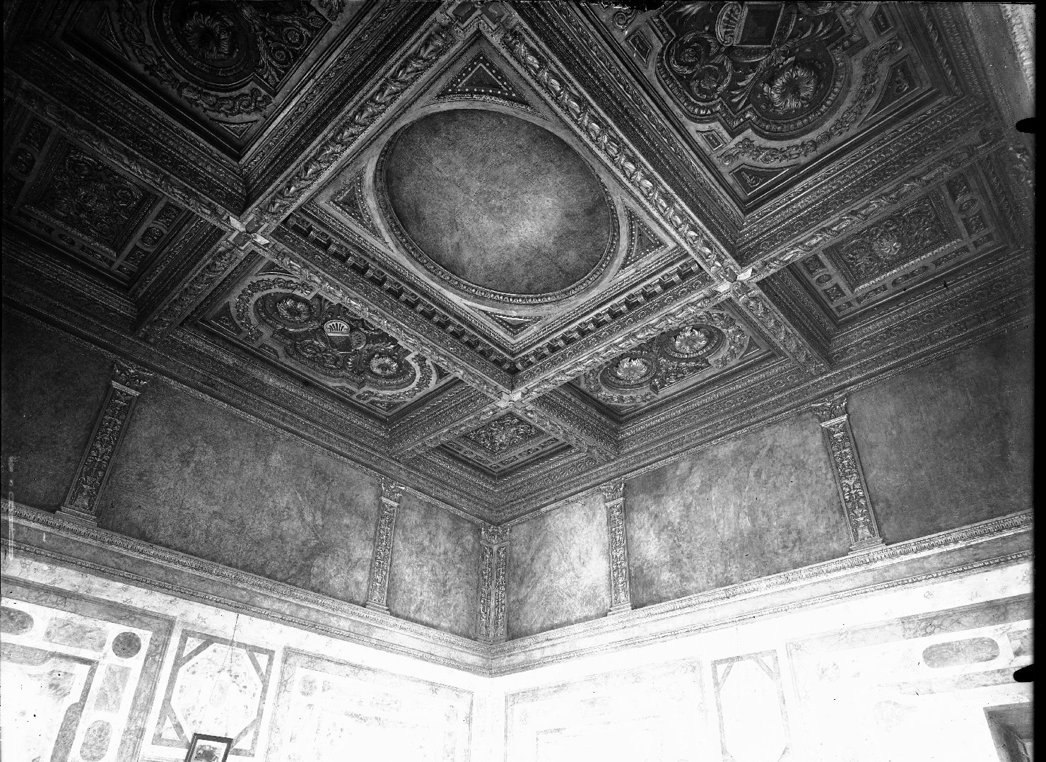 Architetture - Mantova (negativo) di Bertani, Giovanni Battista, Ligorio, Pirro, Anonimo (XX)