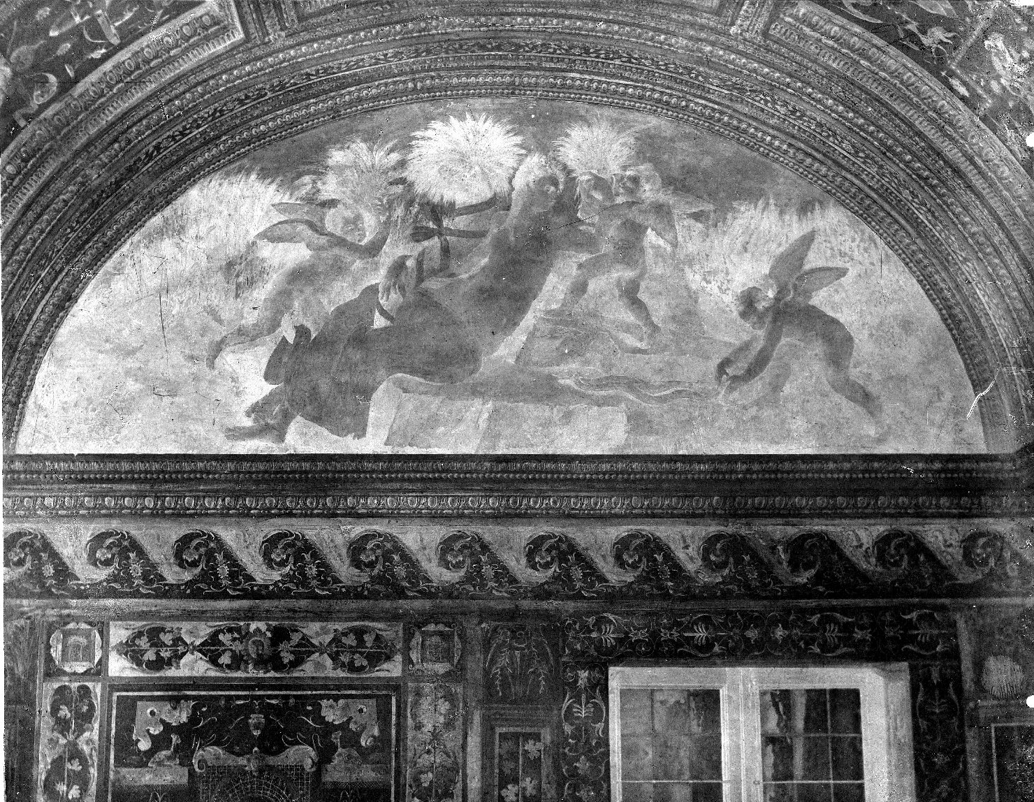 Architetture - Mantova (negativo) di Giulio Romano (e aiuti), Anonimo (XX)