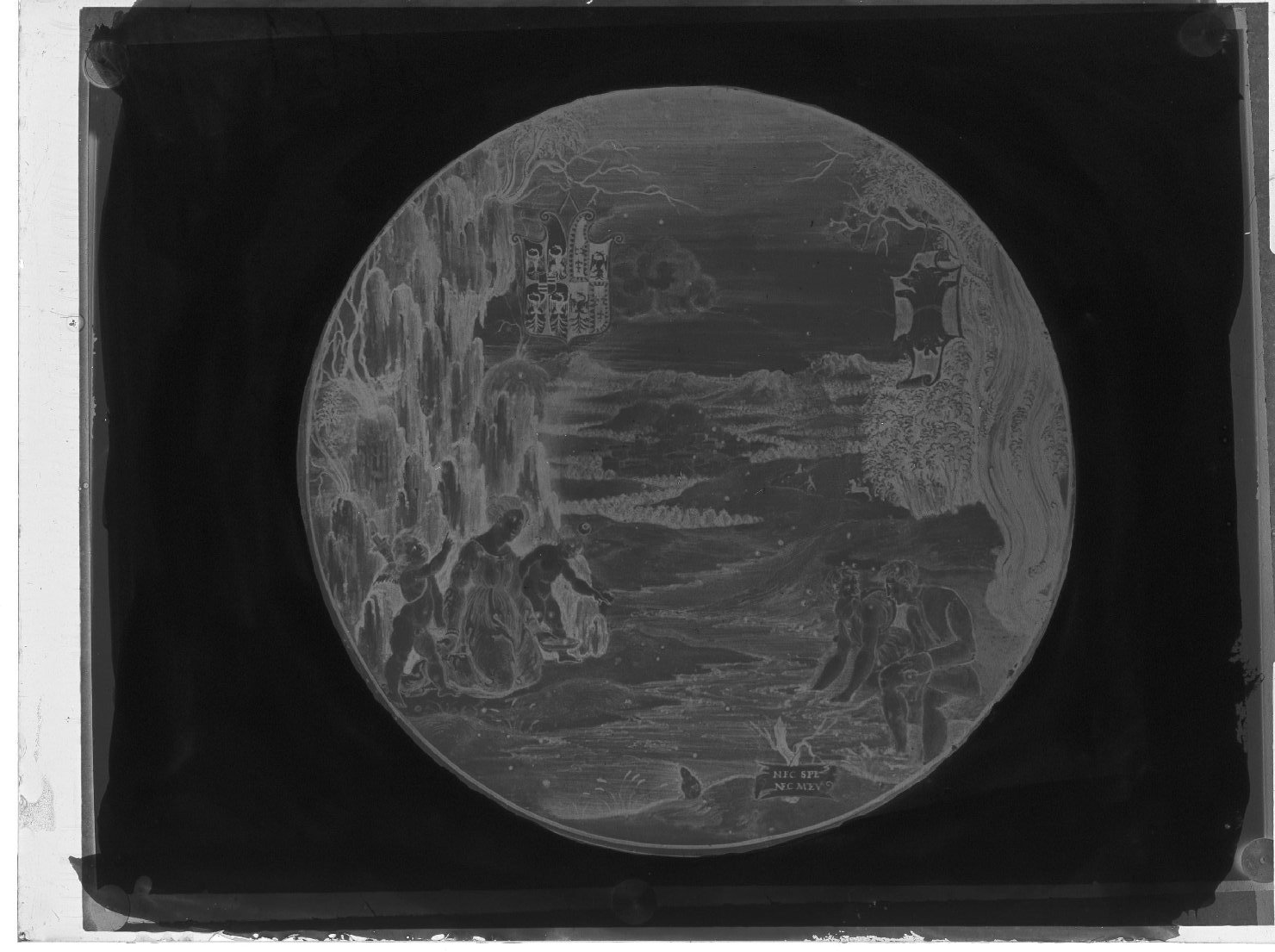 Mantova - Ceramiche - Esposizioni (negativo) di Nicola da Urbino, Anonimo (XX)