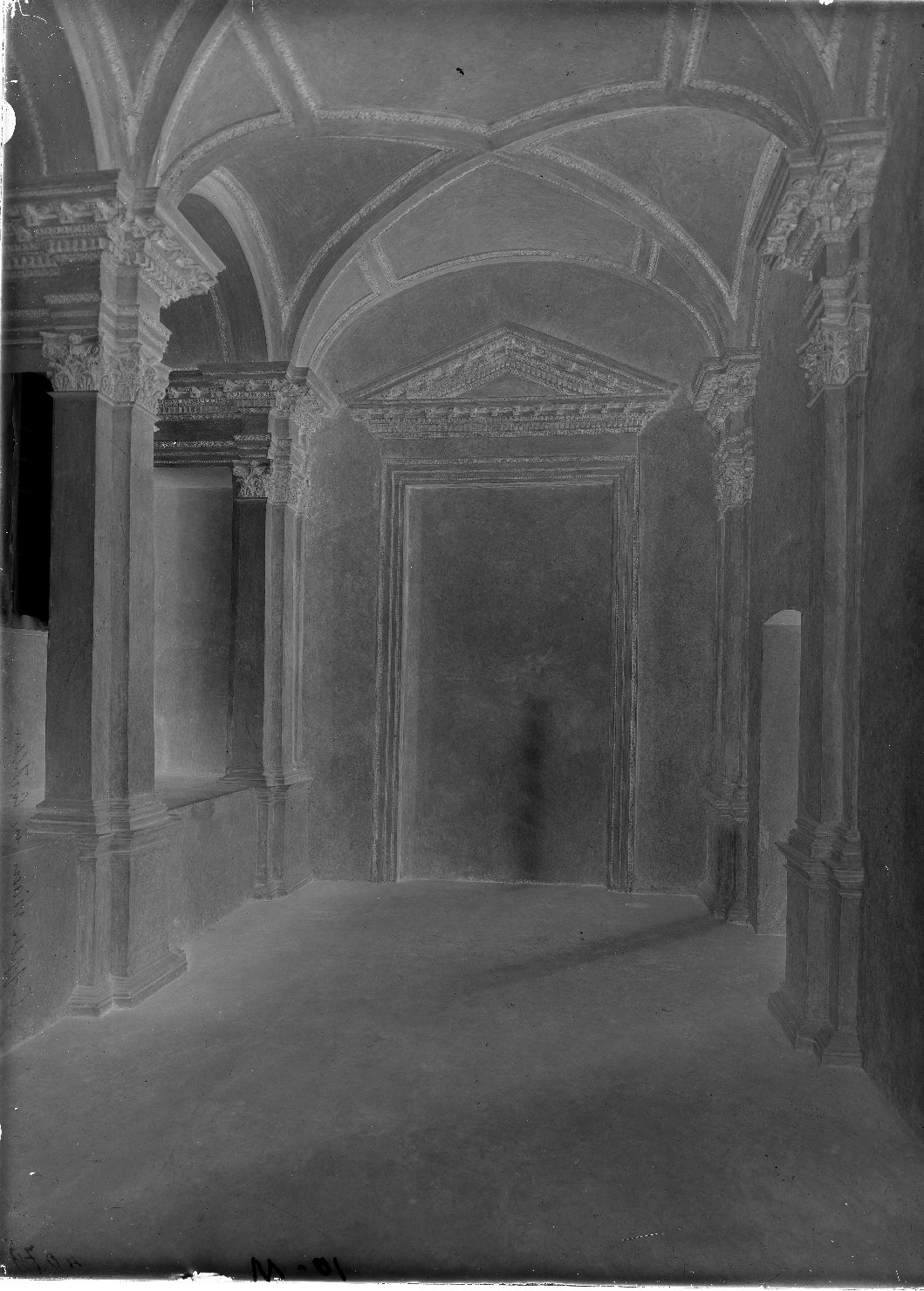 Mantova - Architetture (negativo) di Bertani, Giovanni Battista, Anonimo (XX)