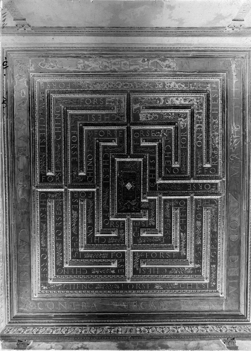 Mantova - Soffitti - Arredi - Dipinti (negativo) di Viani, Antonio Maria, Peranda, Sante, Anonimo (XX)