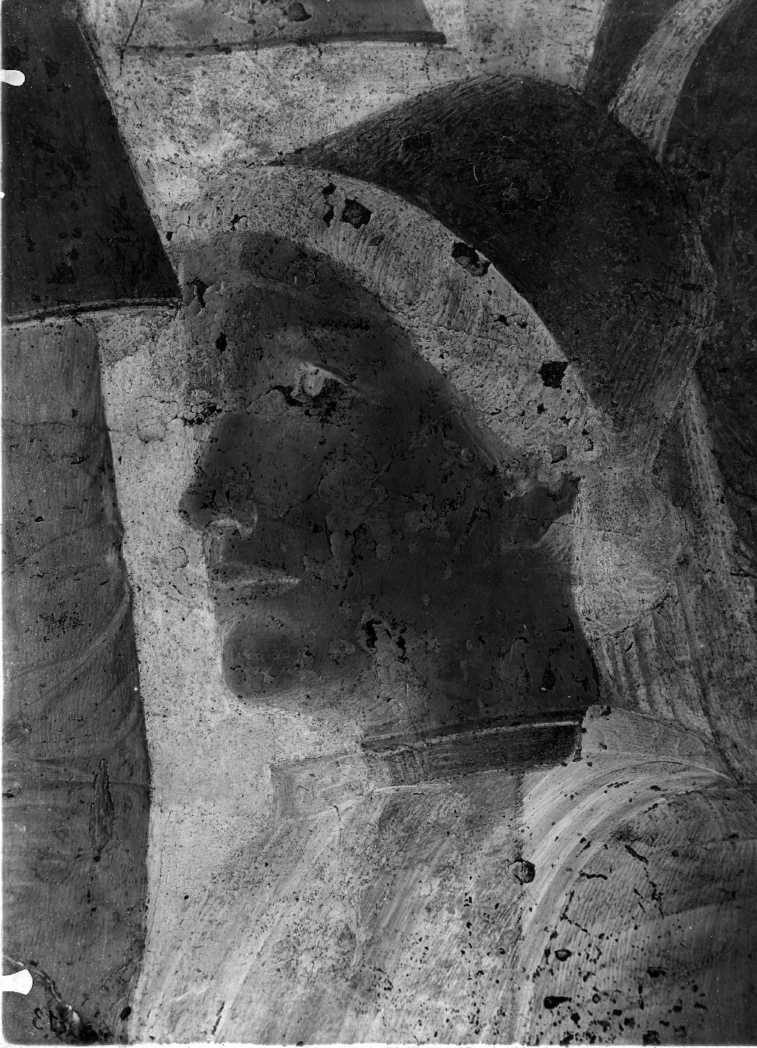 Mantova - Dipinti murali - Restauri (negativo) di Mantegna, Andrea, Anonimo (XX)