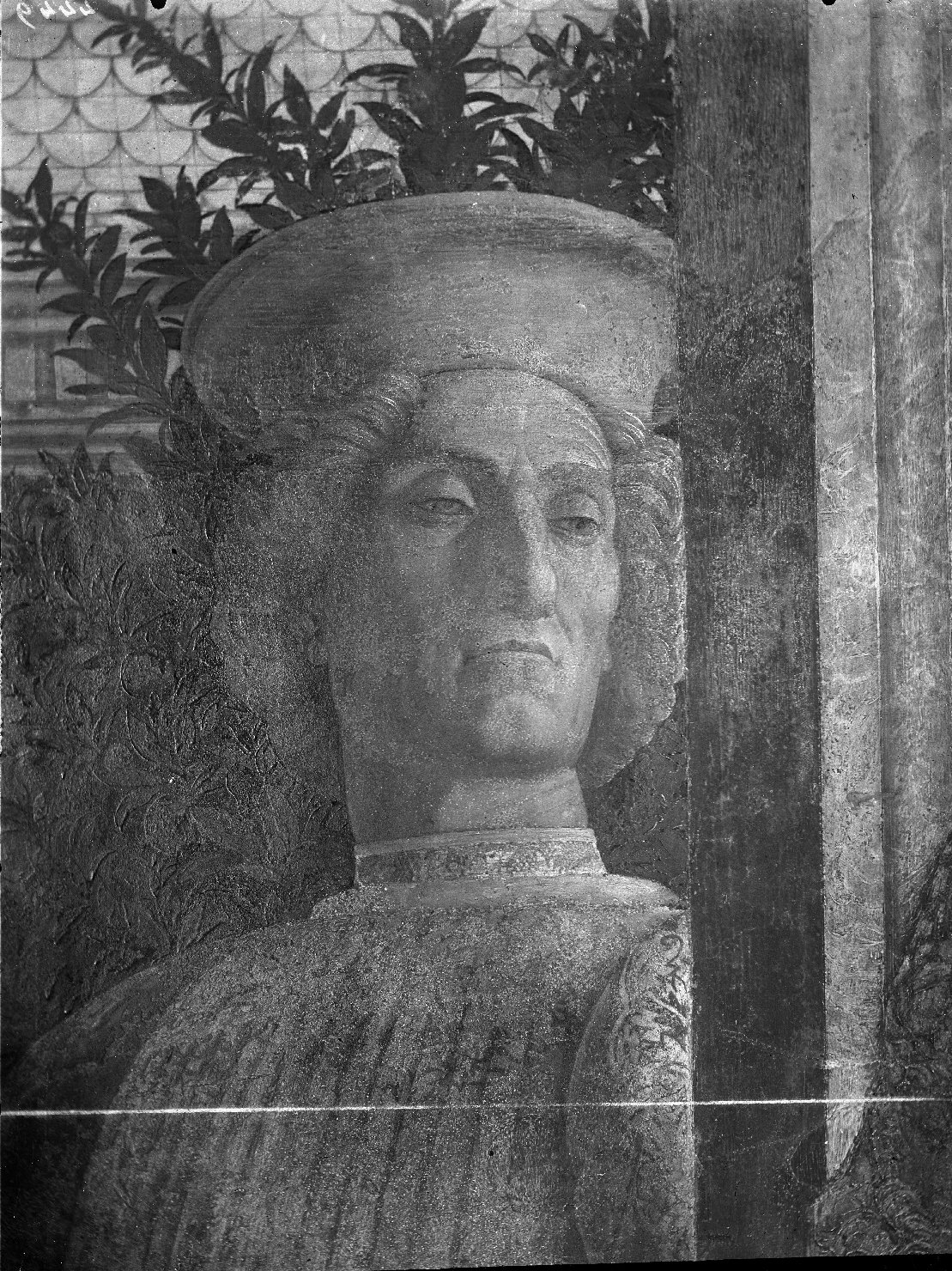 Mantova - Dipinti murali - Restauri (negativo) di Mantegna, Andrea, Anonimo (XX)