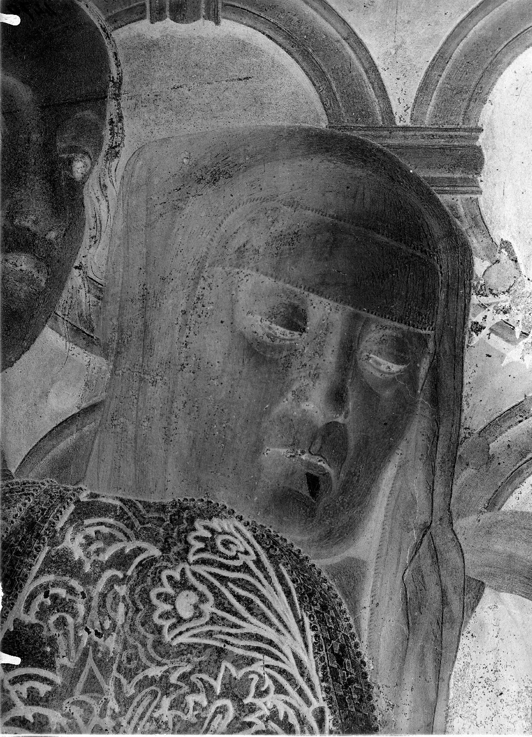 Mantova - Dipinti murali - Restauri (negativo) di Mantegna, Andrea, Anonimo (XX)