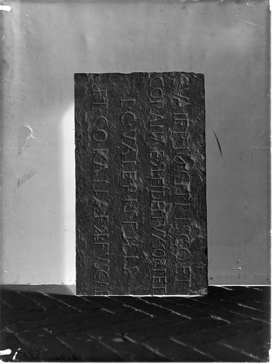 Mantova - Epigrafi - Lapidario (negativo) di Anonimo (XX)