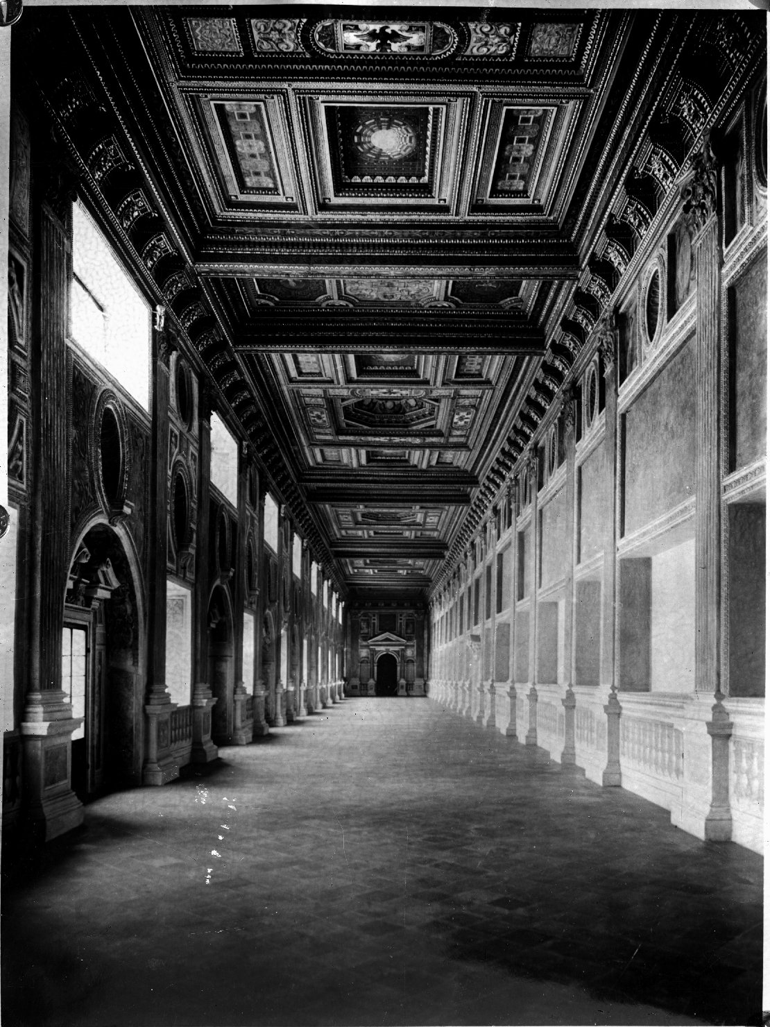 Mantova - Architetture (negativo) di Anonimo (XX)