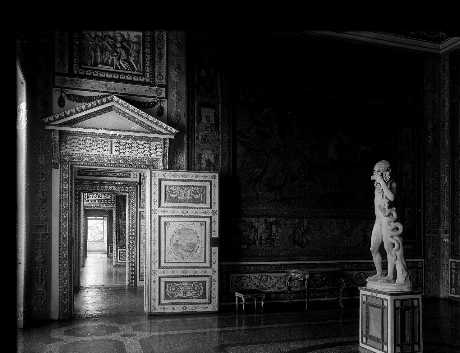 Mantova - Architetture - Allestimenti (negativo) di Anonimo (XX)