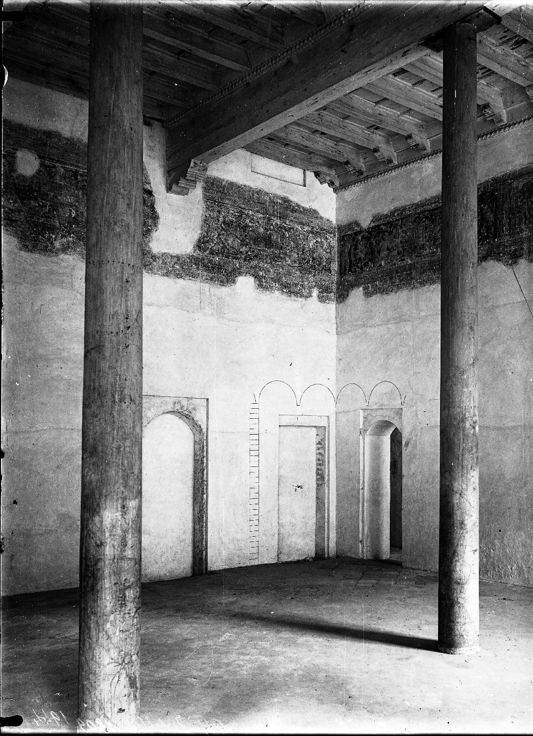 Mantova - Architetture - Pitture murali (negativo) di Anonimo (XX)