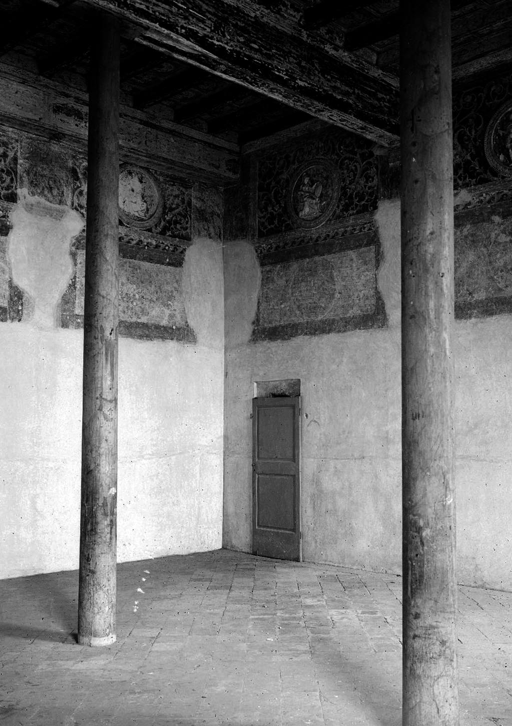 Mantova - Architetture - Pitture murali (negativo) di Anonimo (XX)