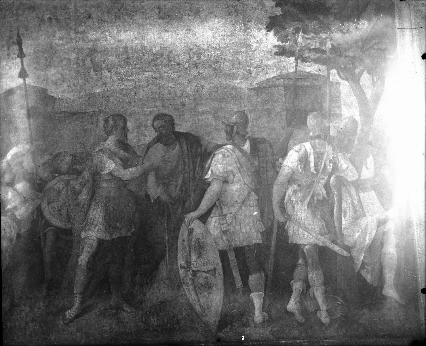 Mantova - Dipinti (negativo) di Costa, Lorenzo (il Giovane) (attr), Anonimo (XX)