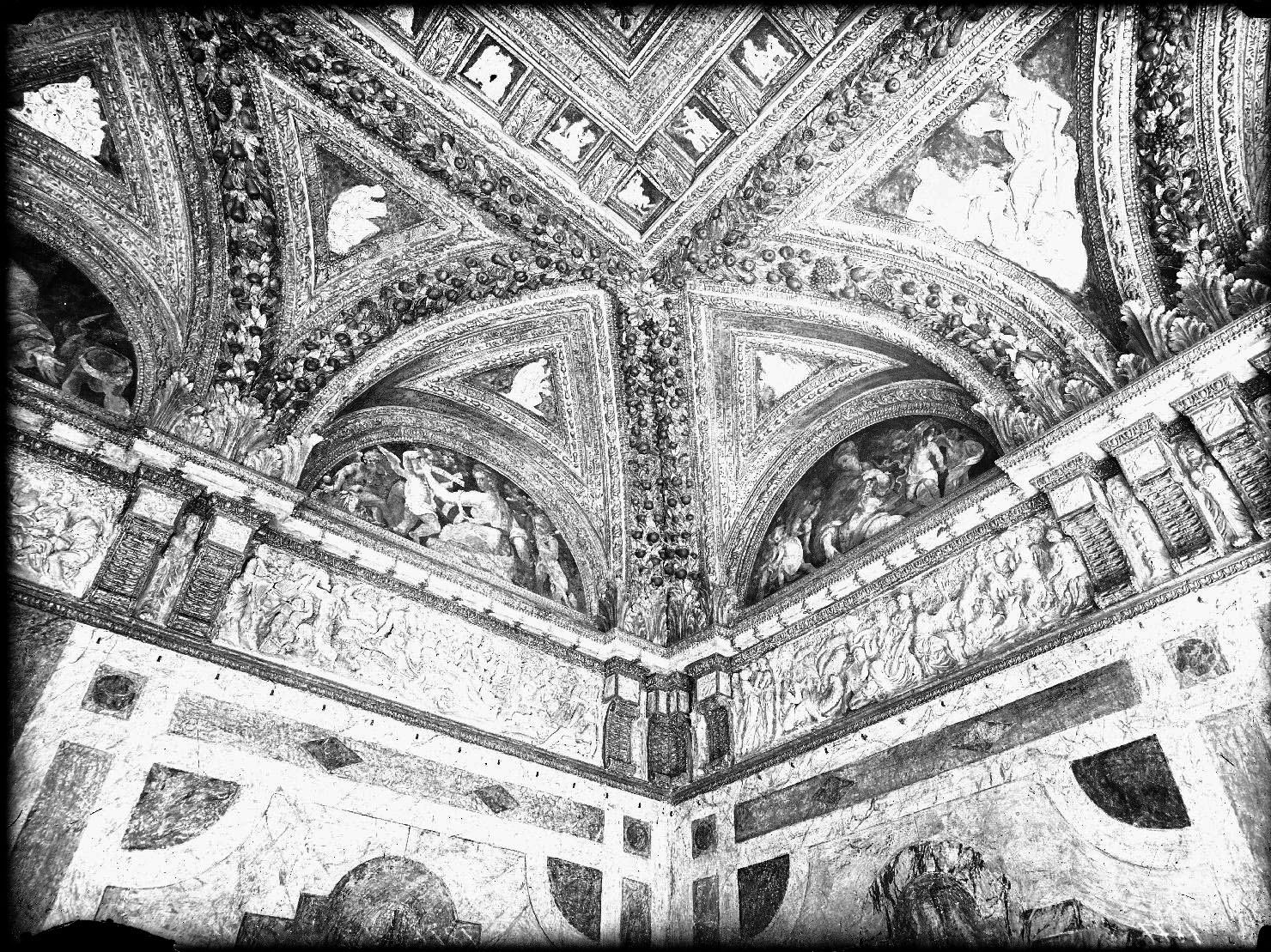 Mantova - Architetture (negativo) di Anonimo (XX)