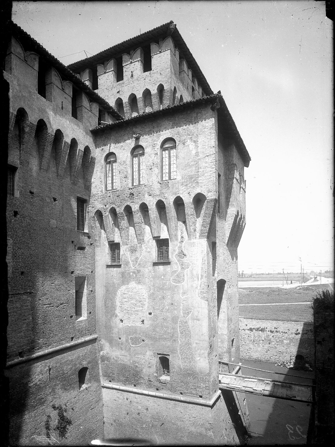 Mantova - Architetture (negativo) di Anonimo (XX)