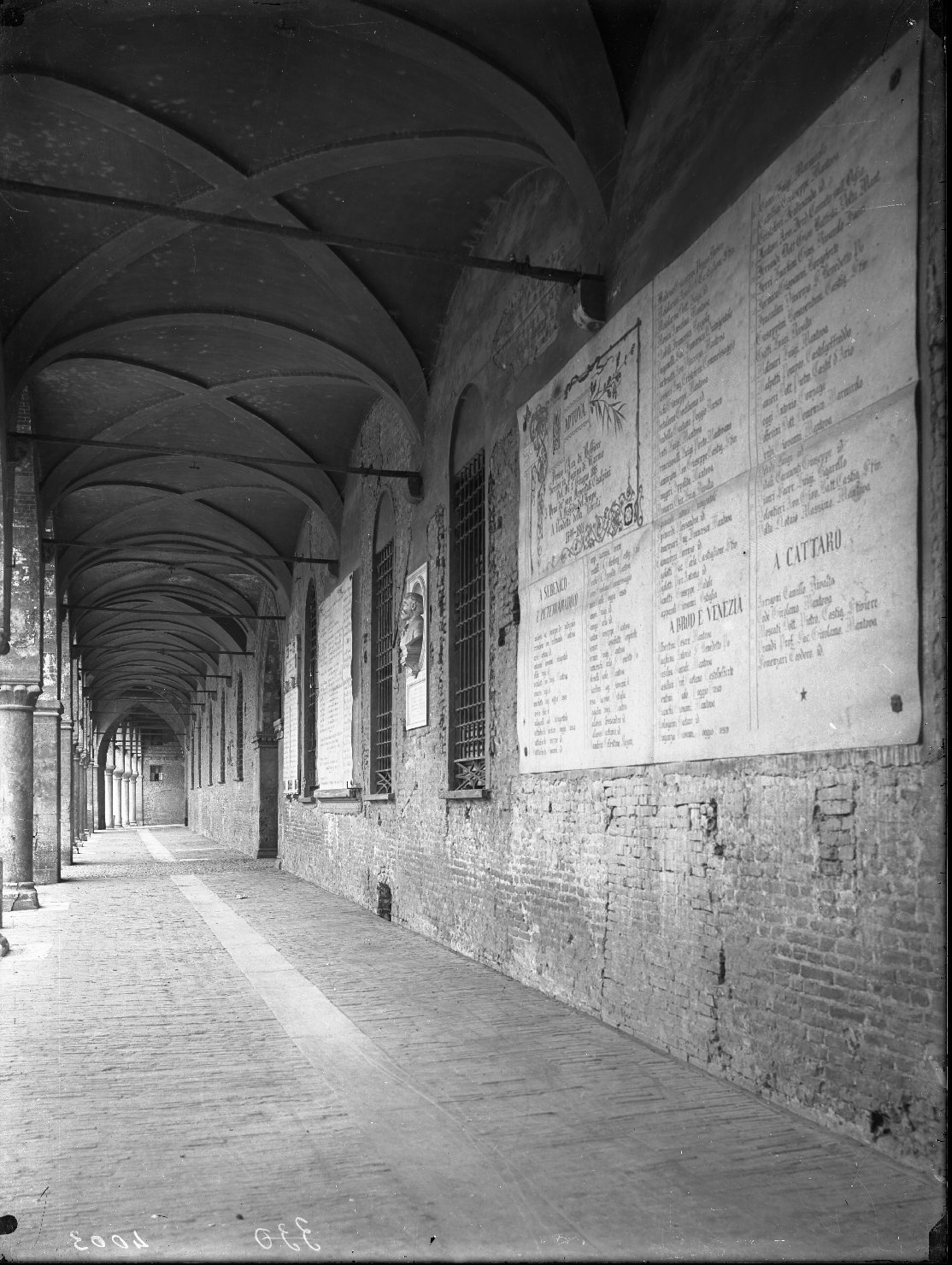 Mantova - Architetture (negativo) di Anonimo (XX)