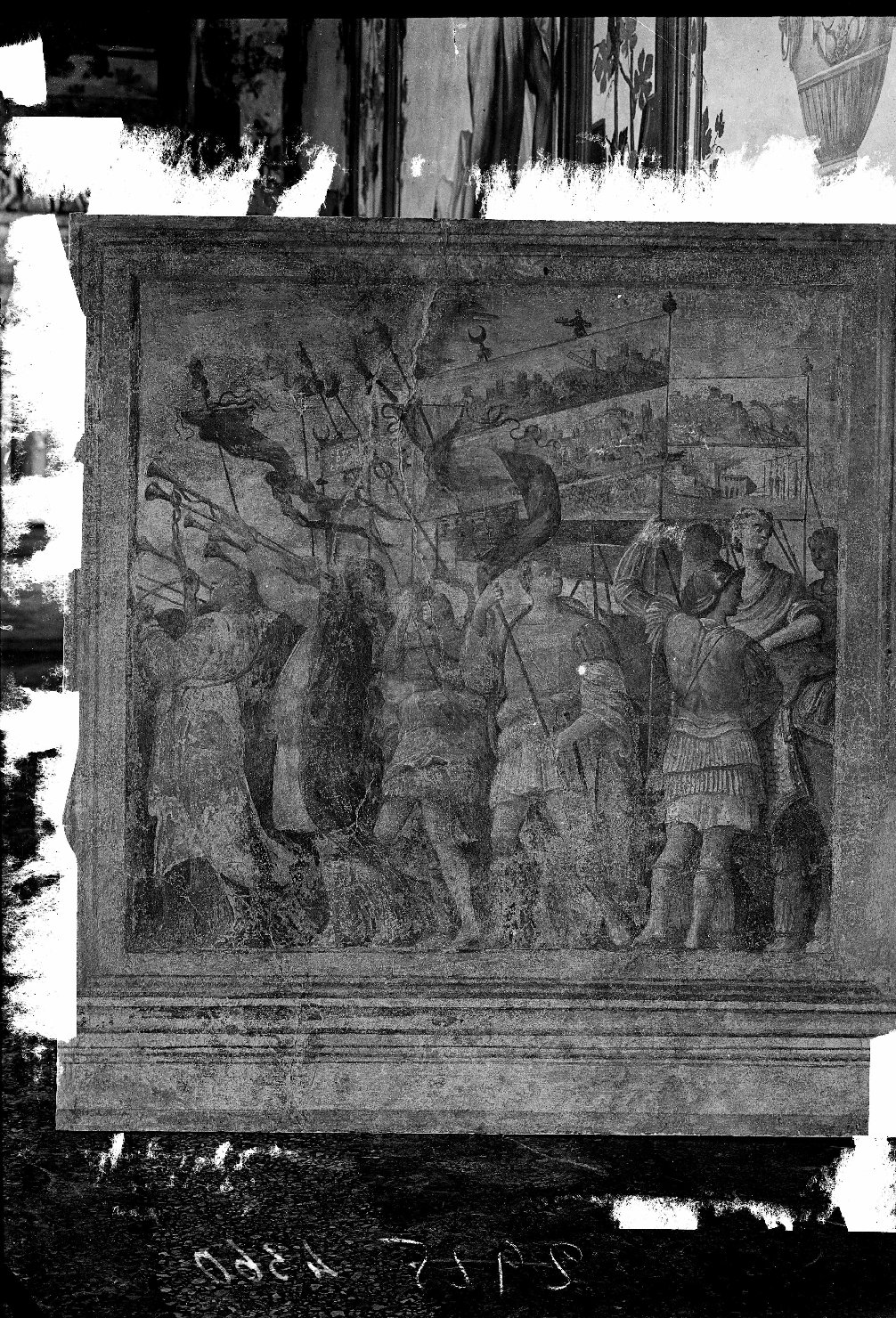 Mantova - Pitture murali - Restauri (negativo) di Dondi, Ludovico (attr), Anonimo (XX)