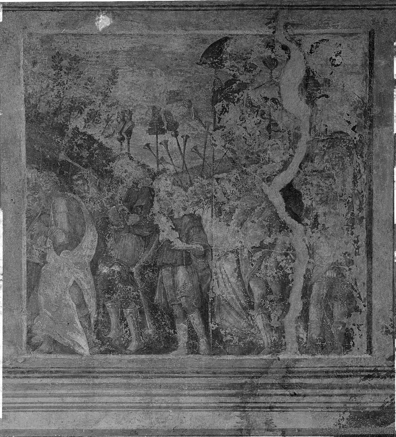 Mantova - Pitture murali - Restauri (negativo) di Dondi, Ludovico (attr), Anonimo (XX)