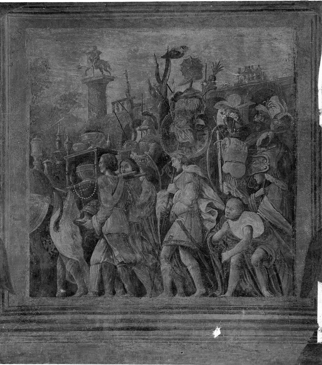 Mantova - Pitture murali - Restauri (negativo) di Dondi, Ludovico (attr), Anonimo (XX)