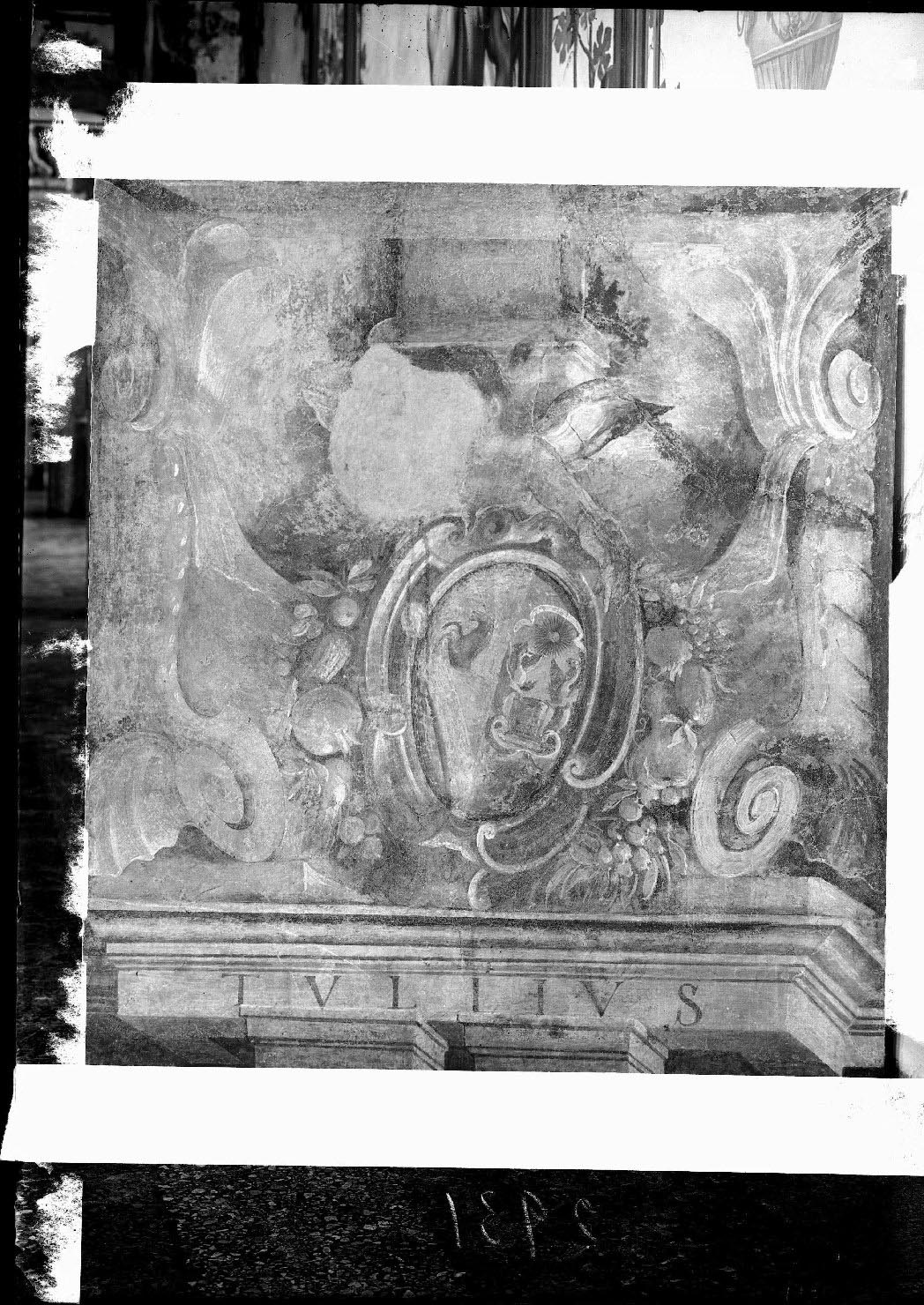 Mantova - Pitture murali - Restauri (negativo) di Anonimo - ambito mantovano (XX)