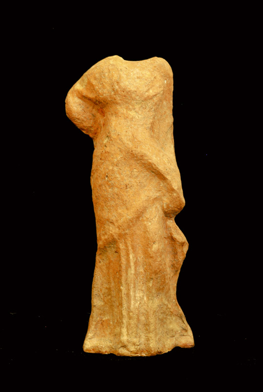 figura femminile panneggiata (statuetta/ femminile) (seconda metà III a.C)