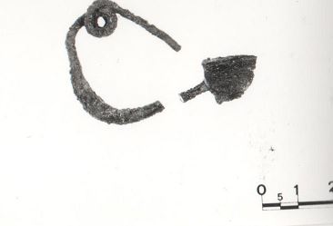 fibula, ad arco ingrossato (IV a.C)