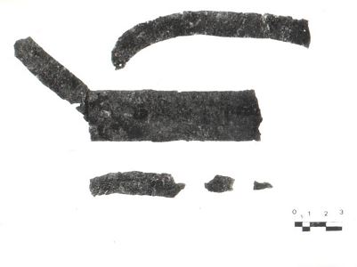 elementi di corredo di equino (IV a.C)