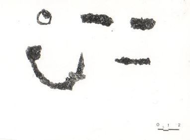 fibula, ad arco ingrossato (IV-III a.C)