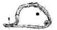 fibula, ad arco semicircolare (V-IV a.C)