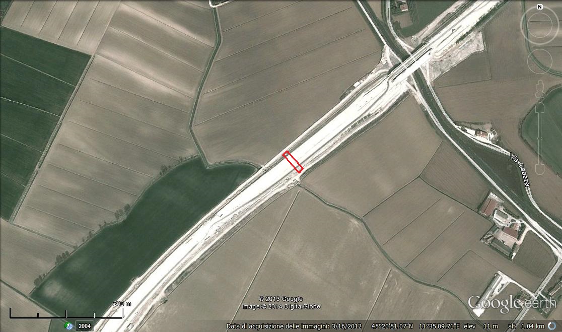 Autostrada A31, località condotto Fracanzan (insediamento) - Agugliaro (VI)  (Eta' romana)