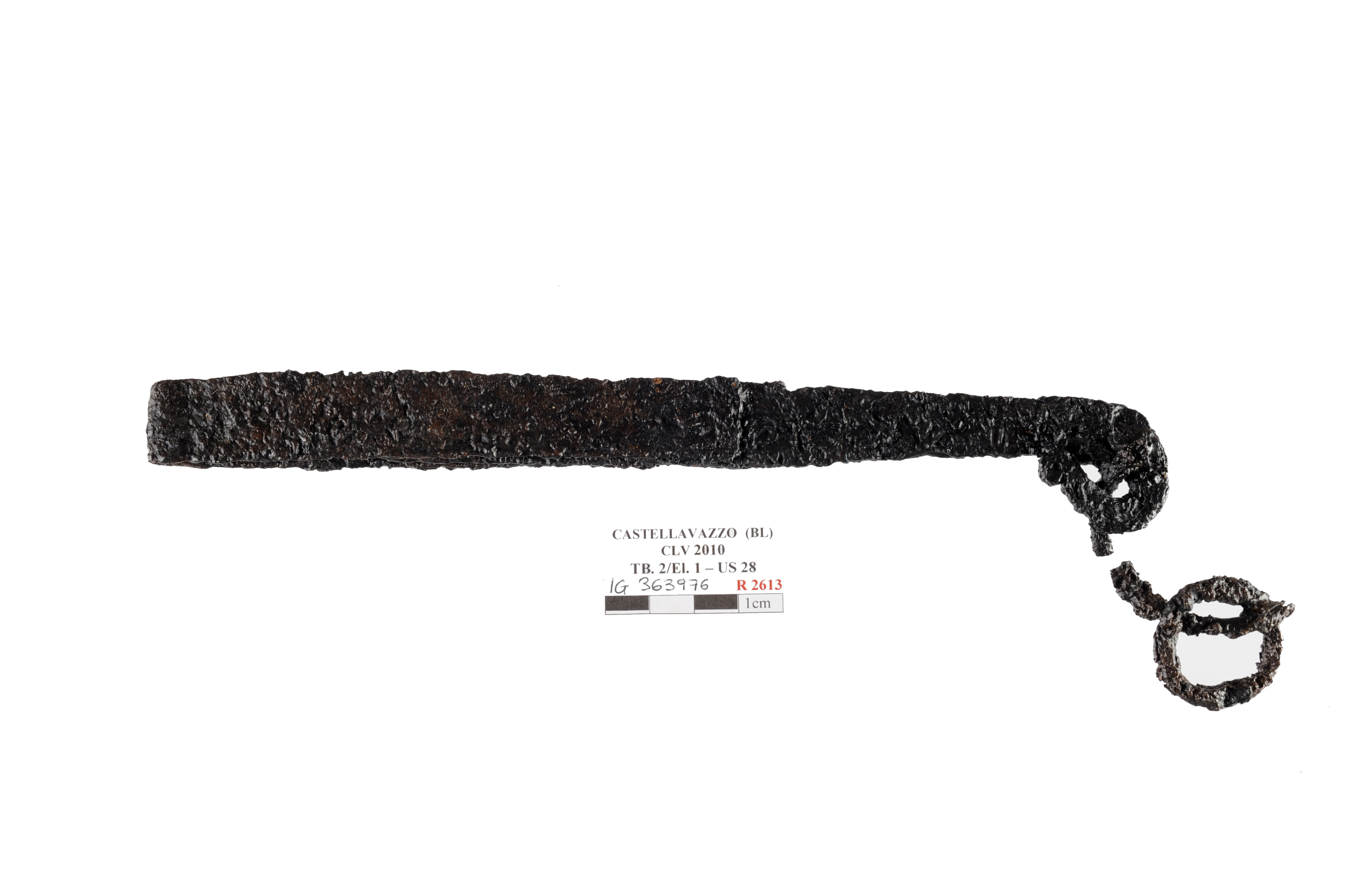 coltello, tipo Farra (Alto Medioevo)