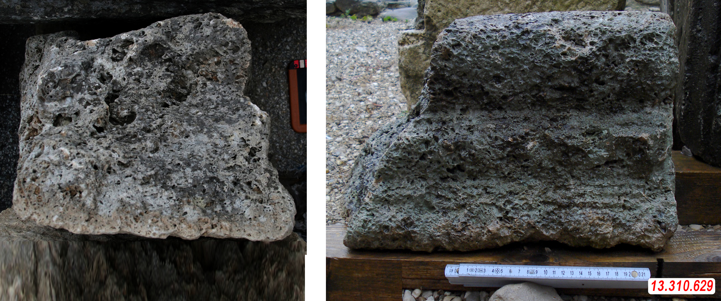 Blocco modanato, cornice? (Eta' romana imperiale)