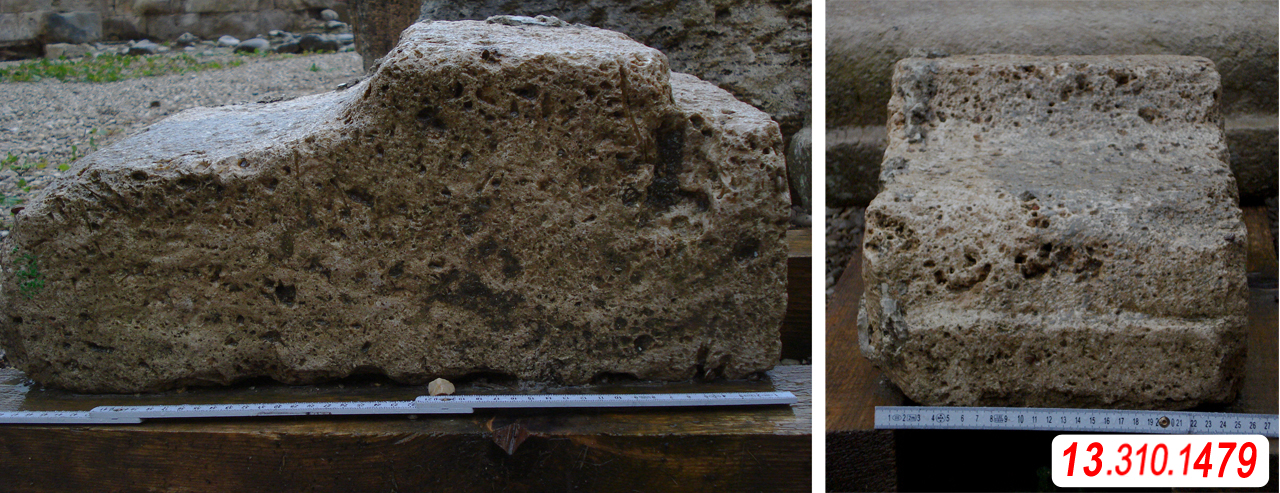 base di podio (inizio Eta' romana imperiale)