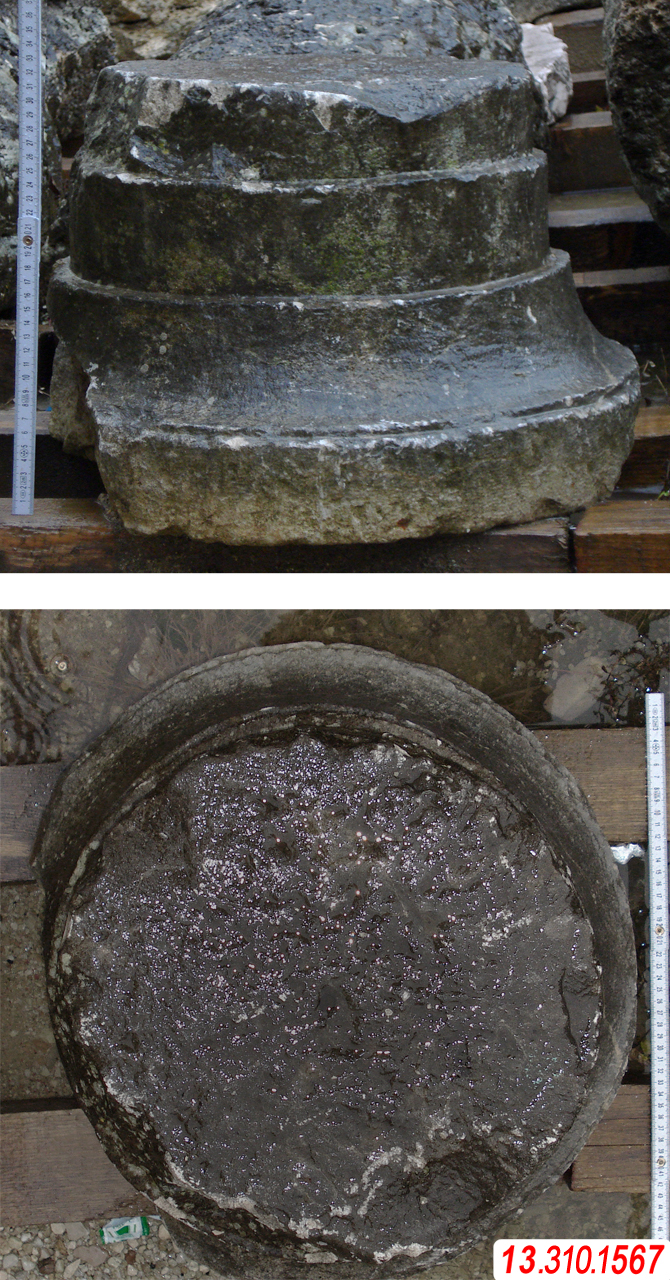 capitello, tuscanico (Eta' romana imperiale)