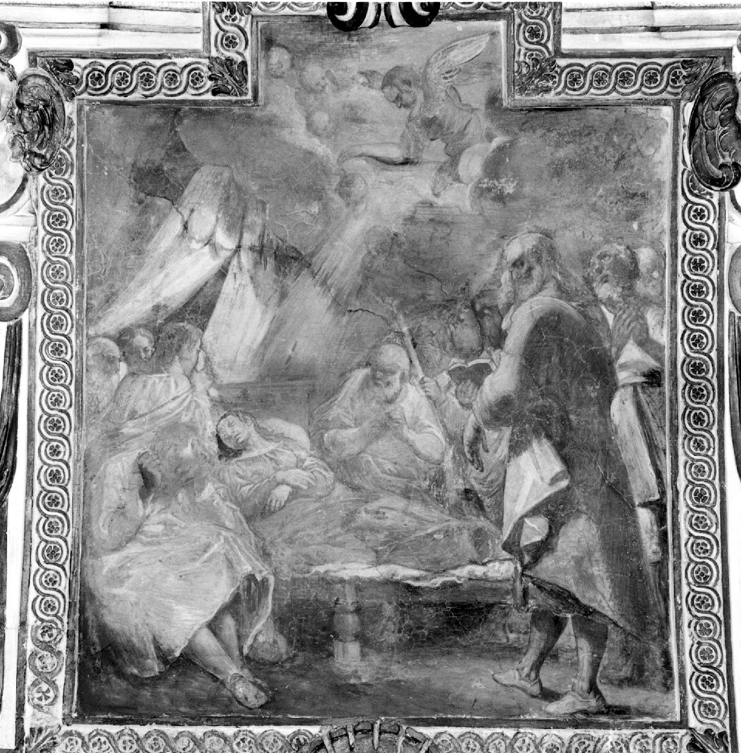 transito della Madonna (dipinto, complesso decorativo) di Gandino Antonio, Gandino Bernardino (sec. XVII)