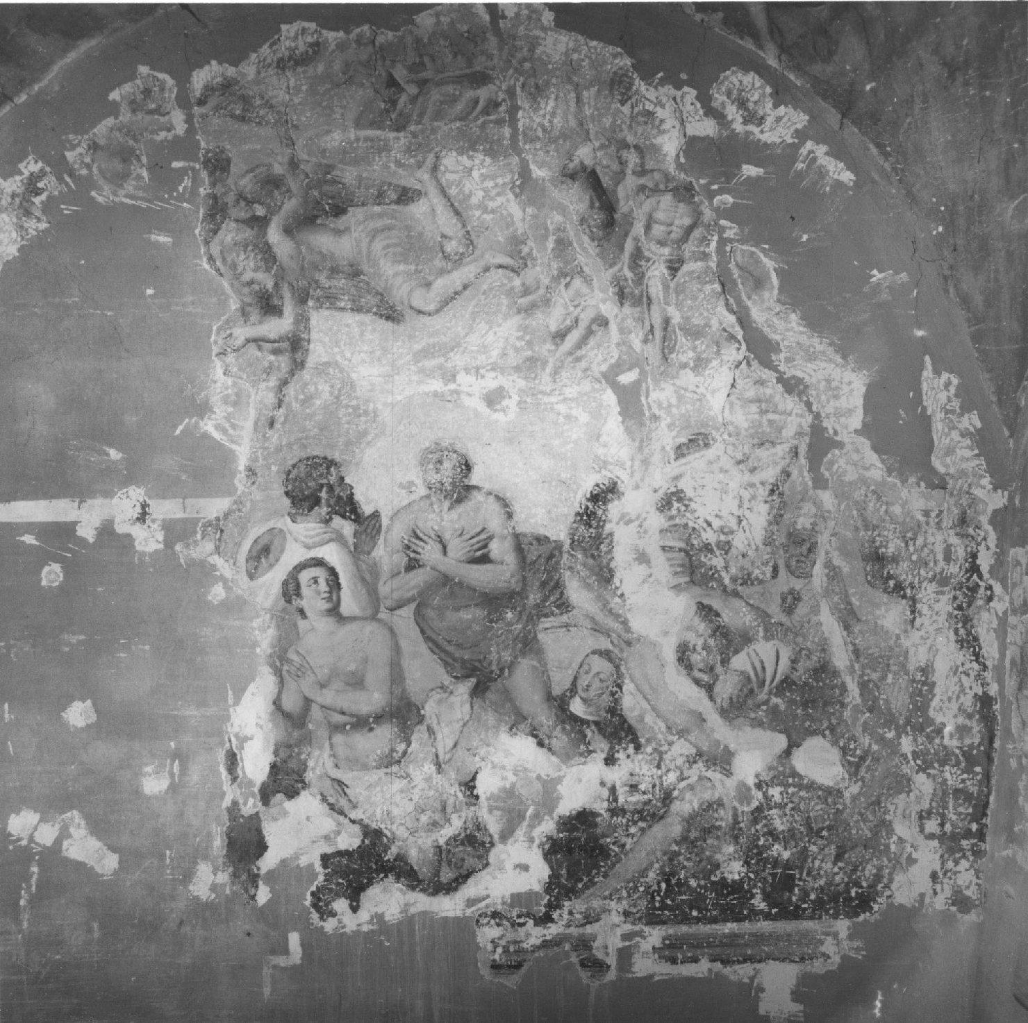 anime del purgatorio (dipinto, complesso decorativo) di Marone Pietro (e aiuti) (sec. XVI)