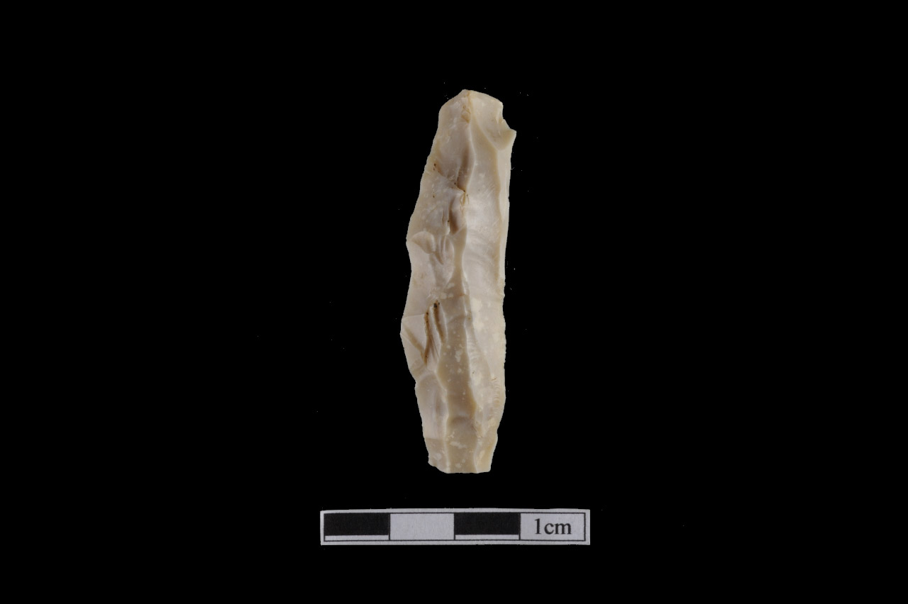 grattatoio, grattatoio frontale lungo (inizio/ metà Neolitico)