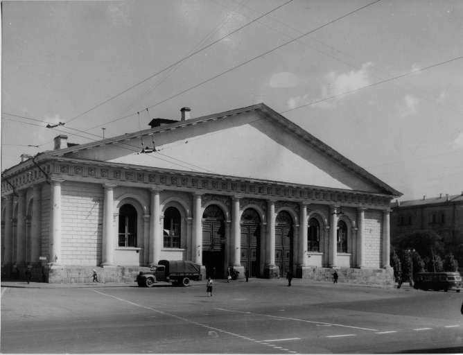 Veduta - Maneggio (negativo) di Bovet, Osip Ivanovic, anonimo (seconda meta' XX)