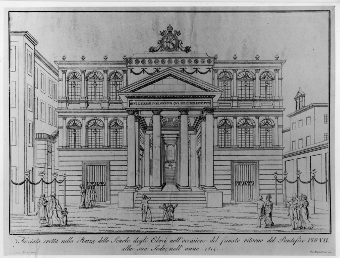 Scenografia - Festa - Pio VII (positivo) di Acquaroni. Gio, Buzi, L, Foto Giandean, Roma (seconda meta' XX)