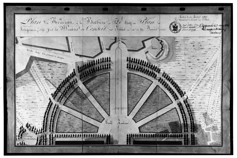 Torino - planimetria (positivo) di Ceroni, Giuseppe Antonio, Lombardi, Lorenzo, Brunati, B, anonimo (seconda meta' XX)