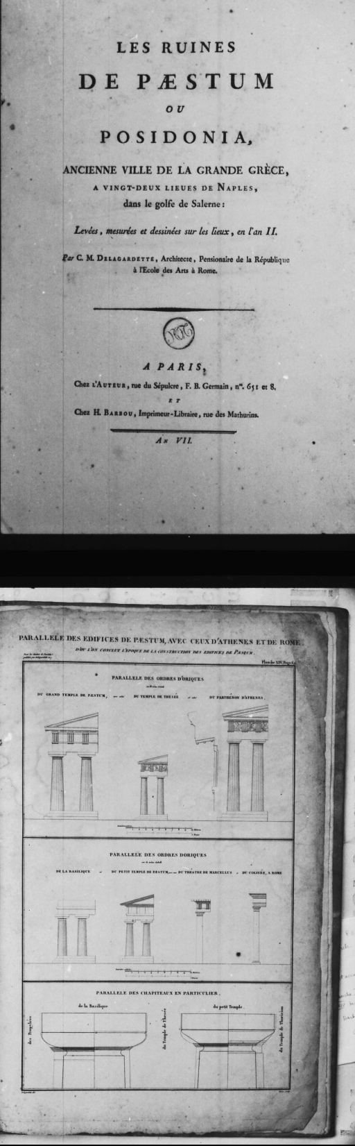 Paestum - architettura - trattato (positivo) di anonimo (seconda meta' XX)