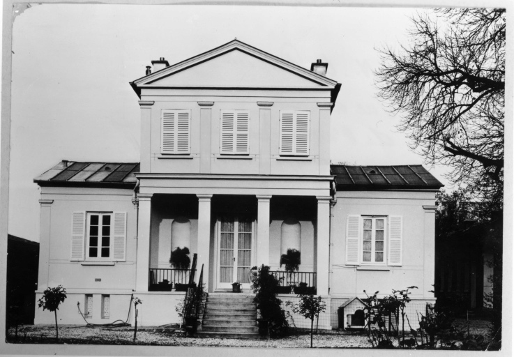 Thiais - Casa Durand - veduta (positivo) di Durand, Jean Nicolas-Louis, Szambien, W (seconda meta' XX)