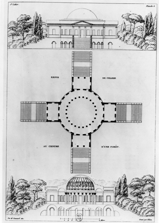 Rifugio - caccia - progetto (positivo) di Gossard, anonimo (seconda meta' XX)