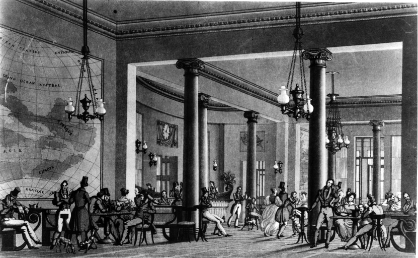 Padova - Caffè Pedrocchi - veduta interna (positivo) di Jappelli, Giuseppe, Tosini, Andrea, Kier, Museo Civico - Padova - Gabinetto fotografico (seconda meta' XX)